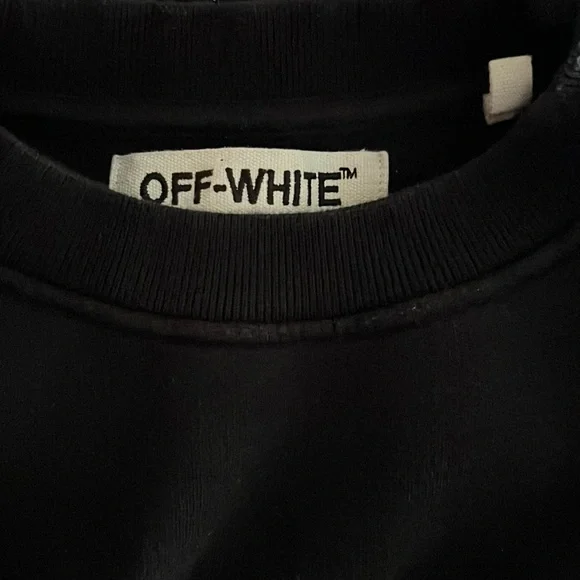 Off-White graphic print sweatshirt Downtown sweater pullover C/O Virgil Abloh - Picture 6 of 7